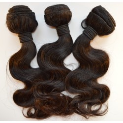 Lot de 3 paquets 14 pouce - ondulé remy hair tissage brésilien big wave