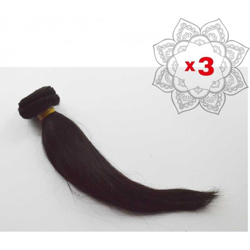 Lot de 3 tissages indiens raides 12 pouces Lot de 3 tissages indiens raides 12 pouces