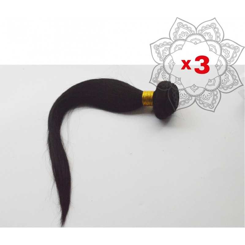 Lot de 3 tissages indiens raides 16 pouces Lot de 3 tissages indiens raides 16 pouces