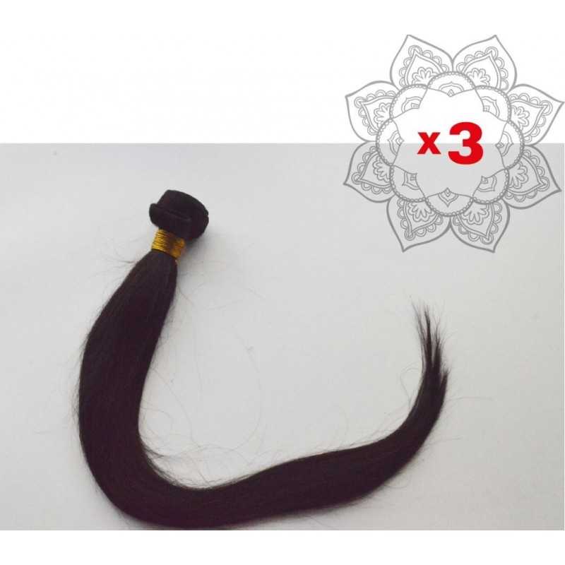Lot de 3 tissages indiens raides 22 pouces Lot de 3 tissages indiens raides 22 pouces