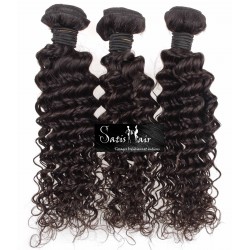 Lot de 3 tissages brésiliens bouclés remyhair 18 pouce