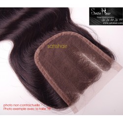 LACE CLOSURE LISSE 10"