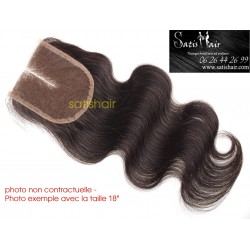 LACE CLOSURE LISSE 10"