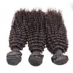 Lot de 3 paquets 12 pouce - frisé Remyhair tissage brésilien curly