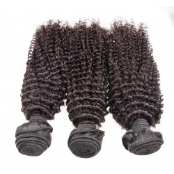 Lot de 3 paquets 12 pouce - ondulé remy hair tissage brésilien big wave