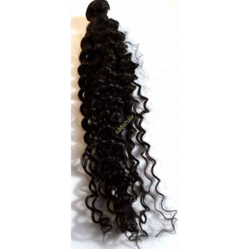 Tissage brésilien deep bouclé Remyhair 24 pouces cheveux naturels vierges — free download